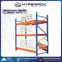 HYPERACK ™️ 1000KG Heavy Duty Industrial Grade 3 Levels Boltless Rack