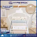 HYPERACK ™️ 12pcs Plastic Hanger Kids Clothes Kanak Kanak Budak Baby Penyangkut Baju
