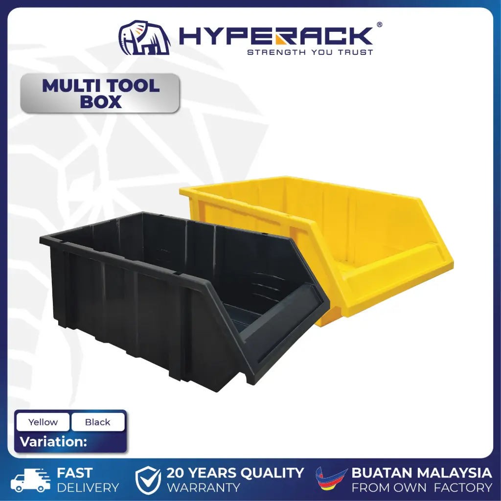 HYPERACK ™️ Stackable and Combinable Multi Tools Box Storage Box