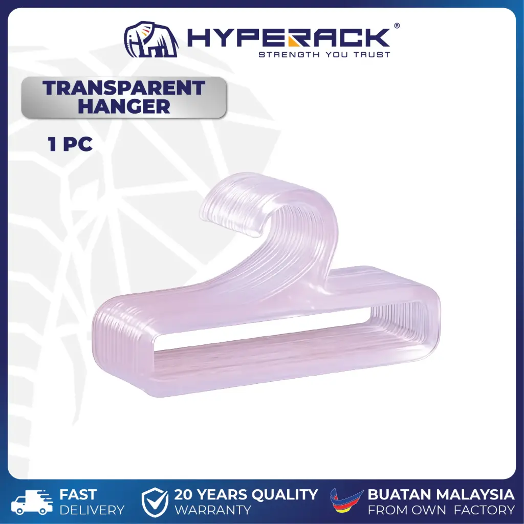 HYPERACK ™️ Transparent Shawl Hanger Scarf Tie Tudung Penyangkut 1Pc