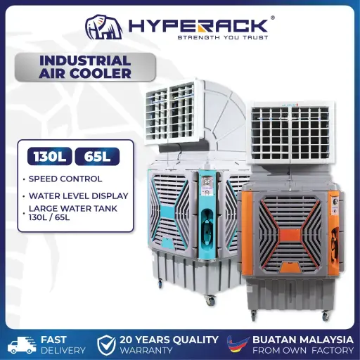 HYPERACK ™️ Air Cooler 130L 65L Heavy Duty Industrial Commercial Aircond