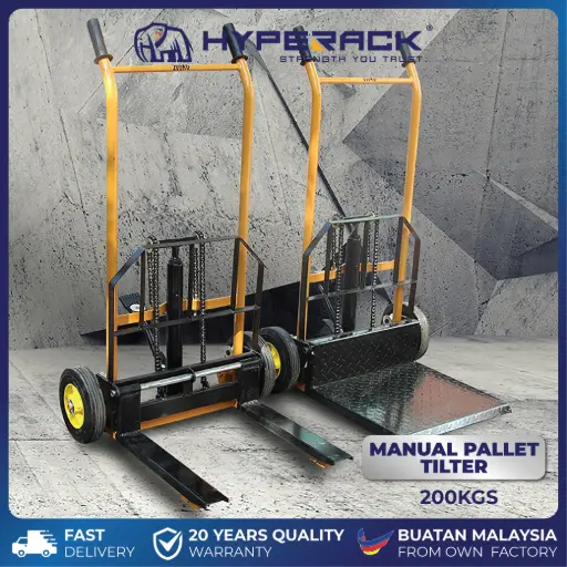 [W-MPTM2] HYPERACK ™️ Manual Pallet Tilter With Steel Plate 200kg