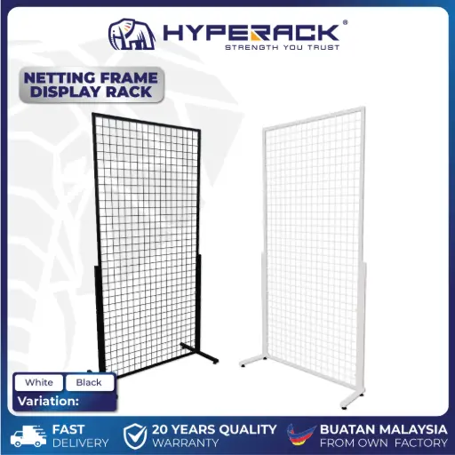 HYPERACK ™️ Netting Frame Display Rack T-Stand L-Stand